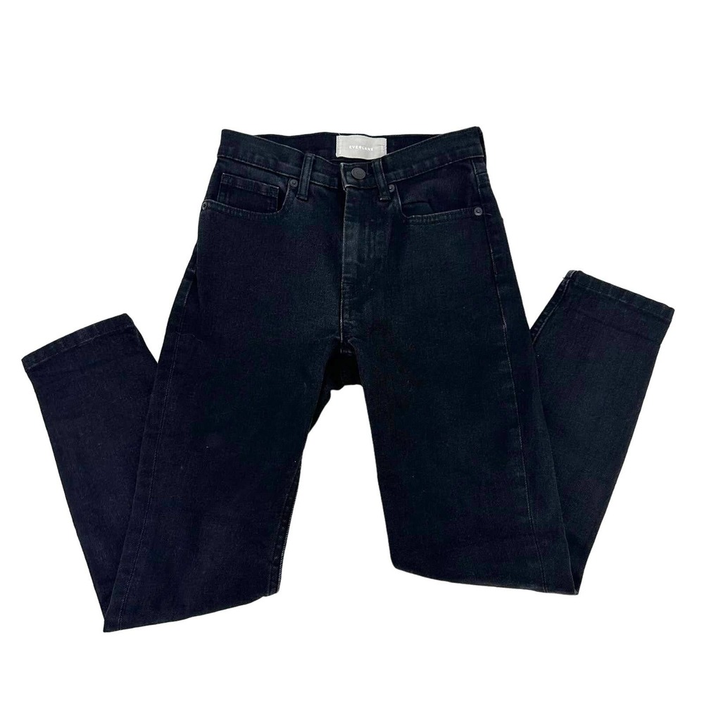 Everlane jeans womne's size 24 black skinny ankle classy classic stylish